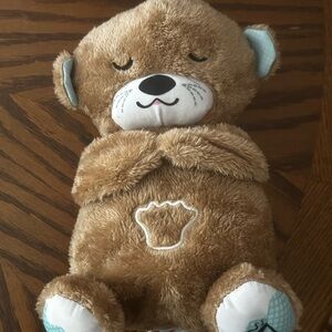 Fisher-Price Baby Snuggle Otter Plush Sound with Music Lights & Breathing Motion